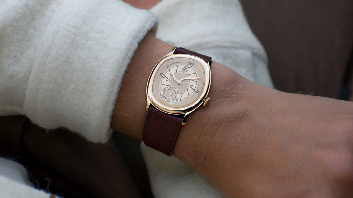 Mirage 38, Sienna, Yellow Gold