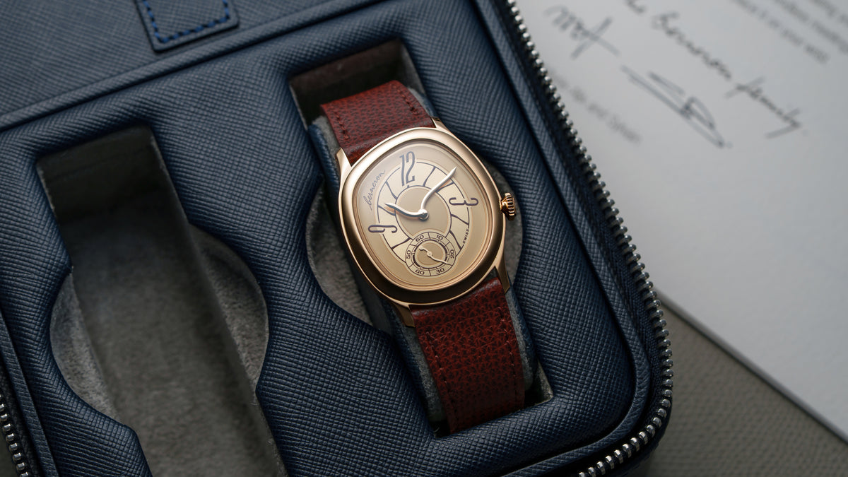Mirage 38, Sienna, Yellow Gold
