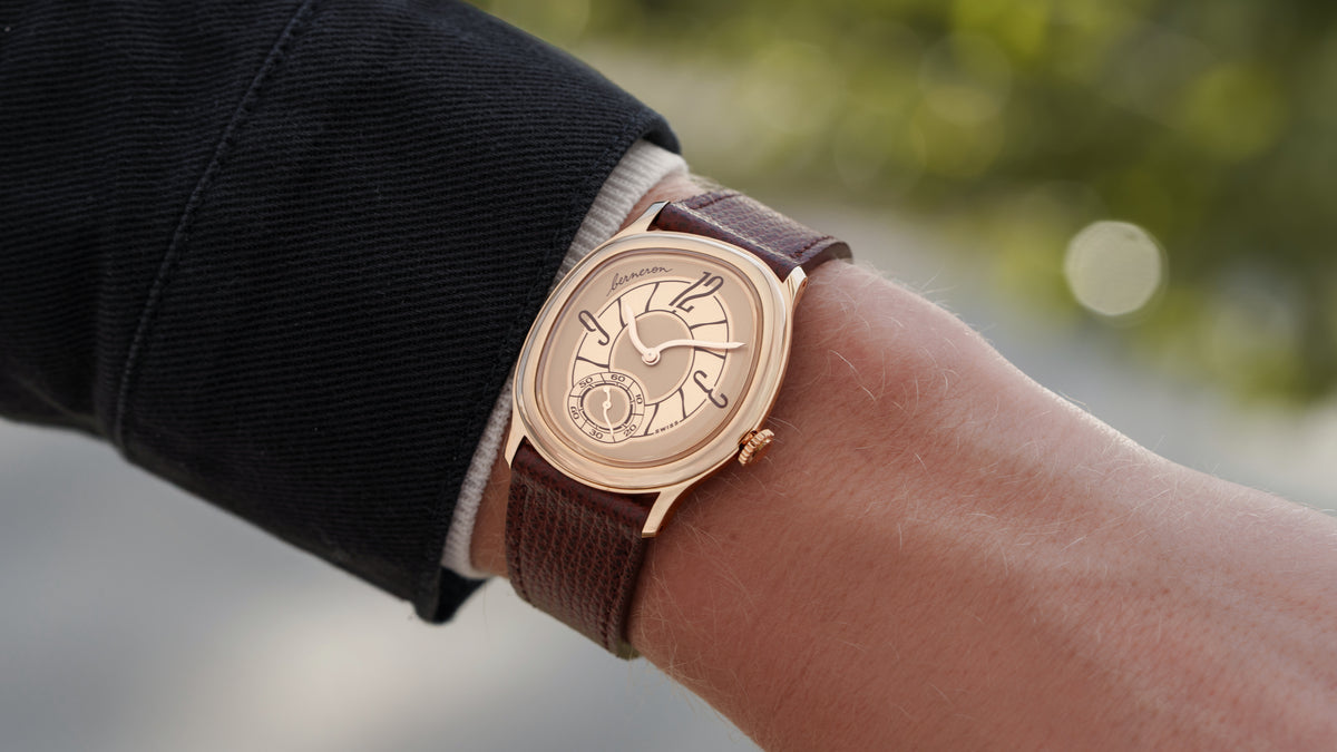 Mirage 38, Sienna, Yellow Gold