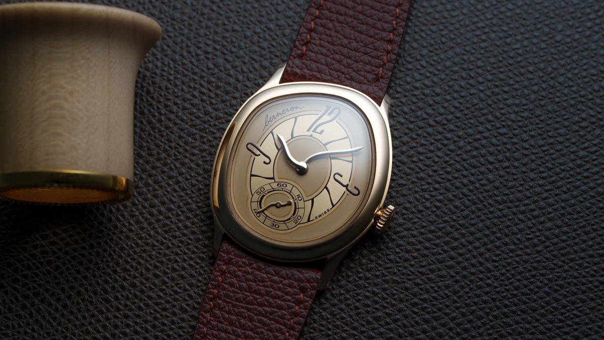 Mirage 38, Sienna, Yellow Gold