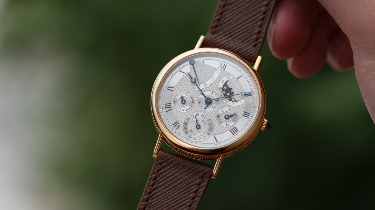 3310, Classique Perpetual Calendar, German Dial, Yellow Gold