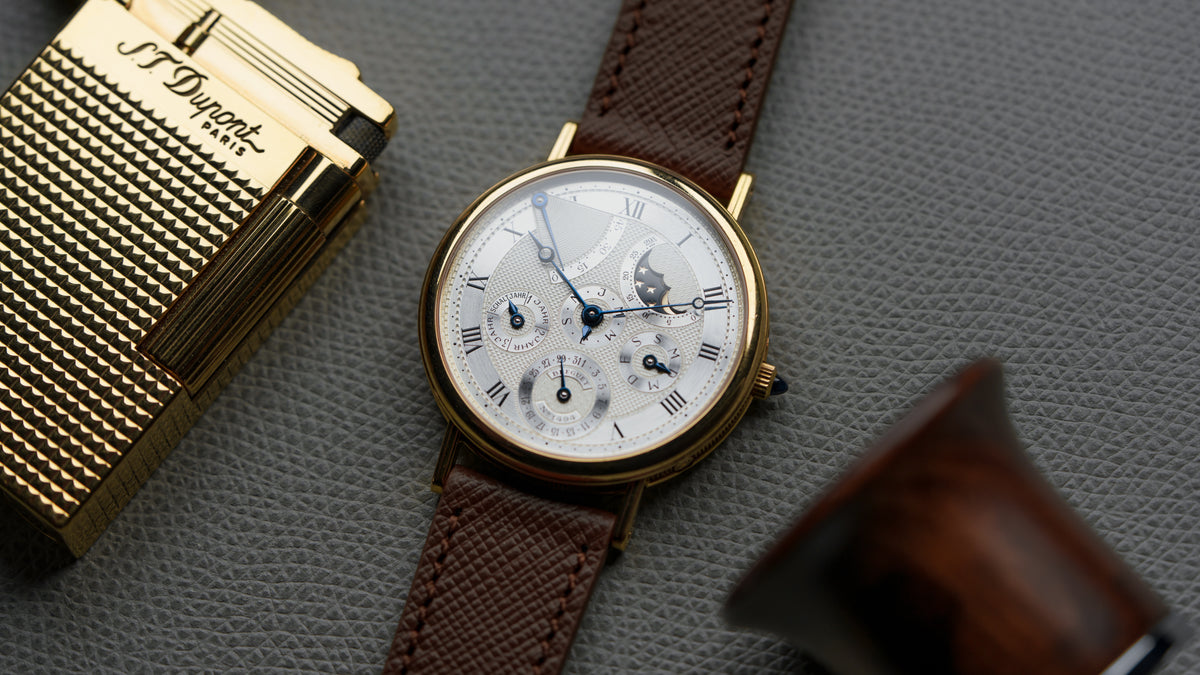 3310, Classique Perpetual Calendar, German Dial, Yellow Gold