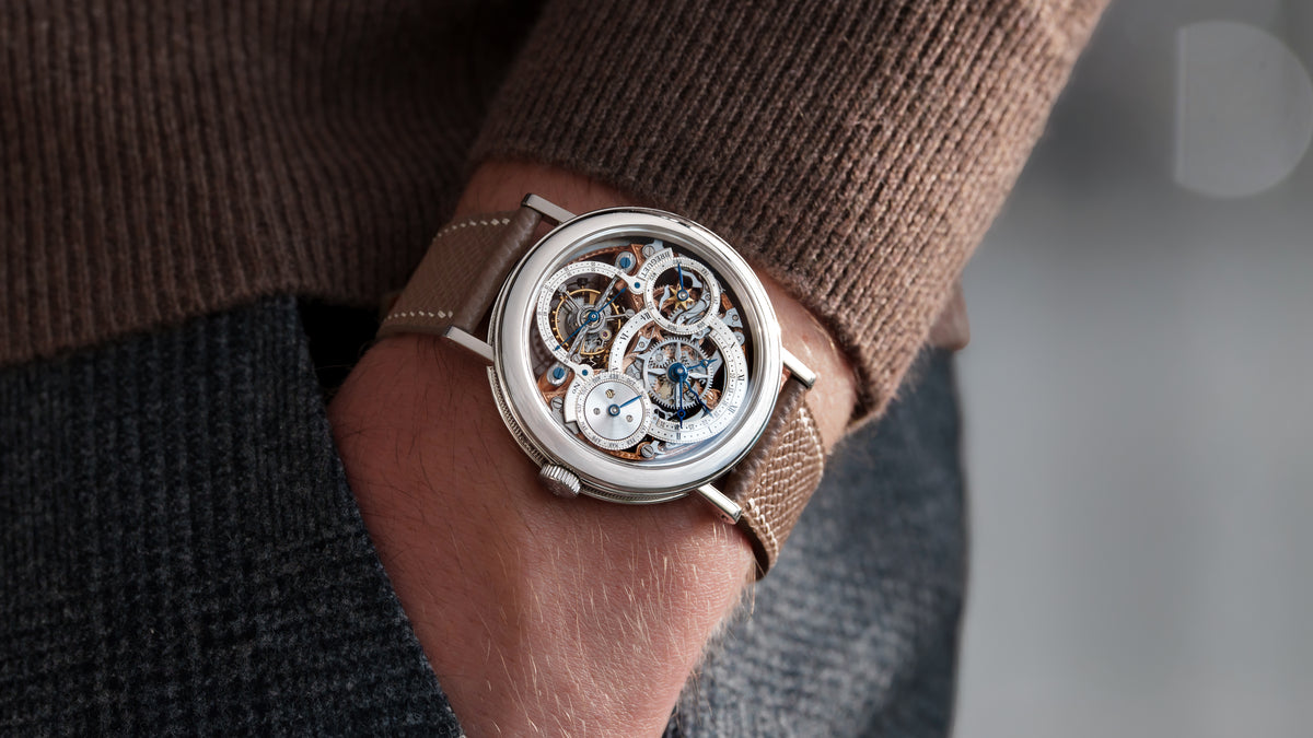 3755PR, Perpetual Calendar Tourbillon Skeleton, Platinum