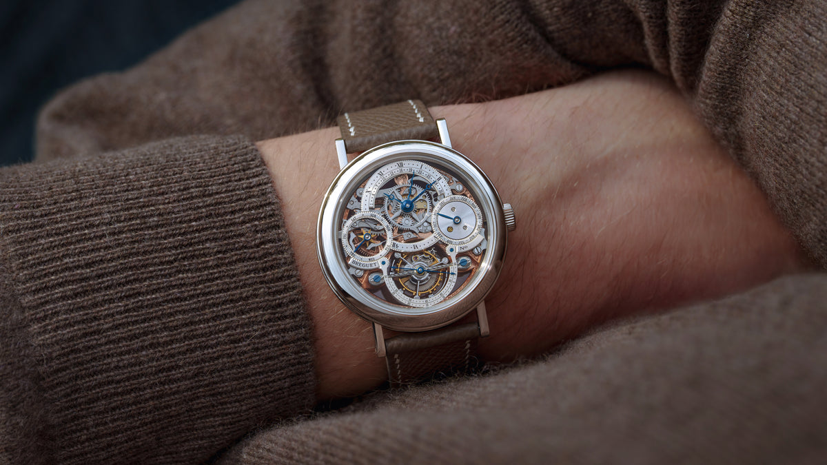 3755PR, Perpetual Calendar Tourbillon Skeleton, Platinum