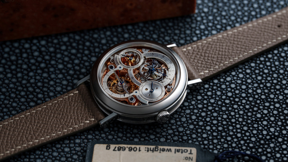 3755PR, Perpetual Calendar Tourbillon Skeleton, Platinum