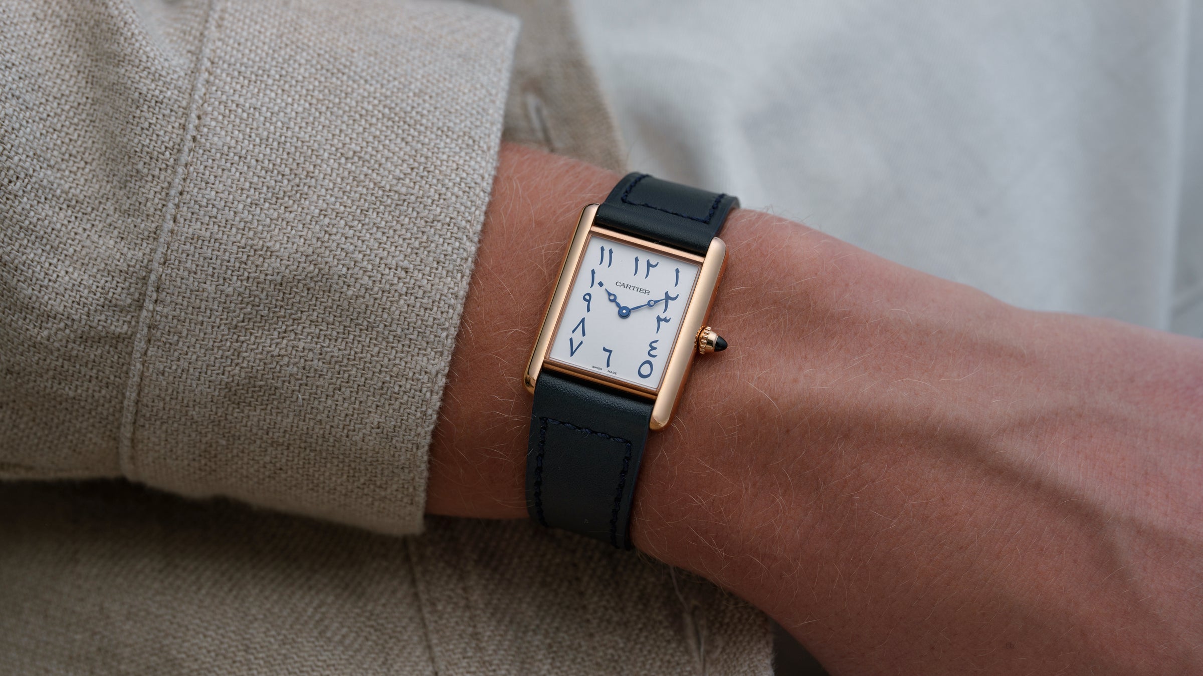 Tank Louis, NSO, Eastern Arabic Numerals, Pink Gold