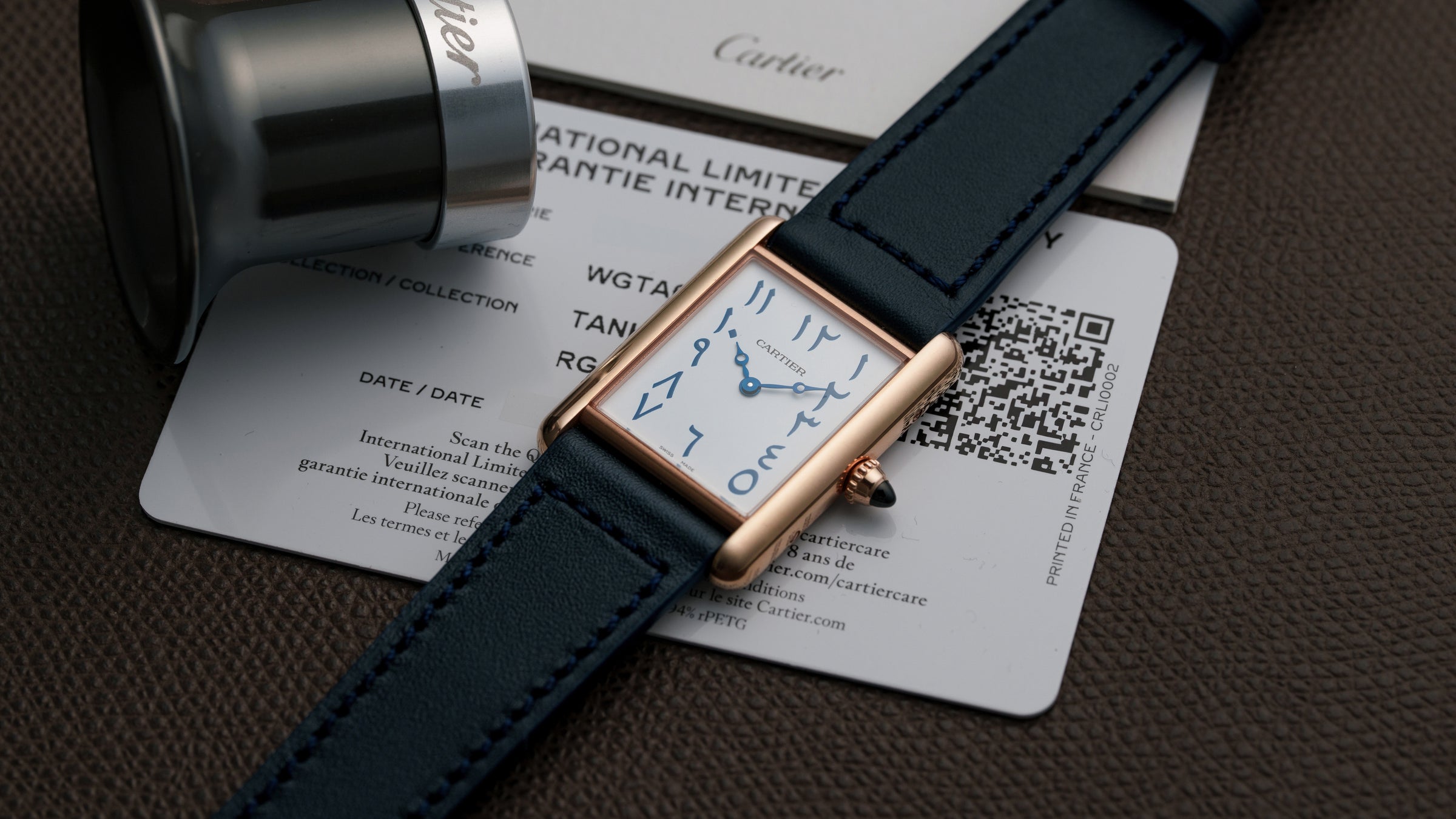 Tank Louis, NSO, Eastern Arabic Numerals, Pink Gold
