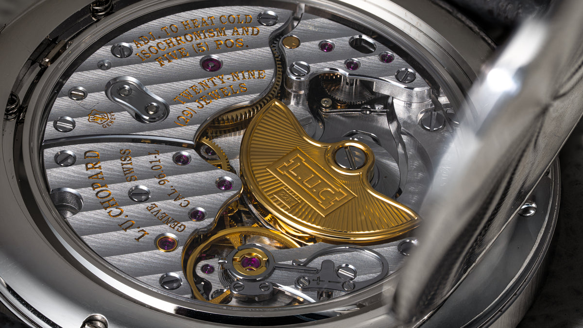 LUC XPS 1860 for Hodinkee, White Gold