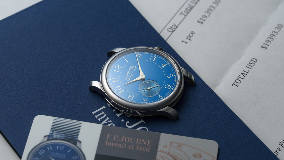 Chronomètre Bleu, Tantalum