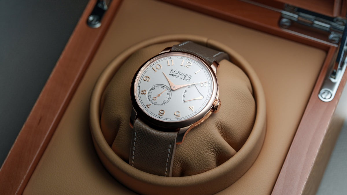 Chronomètre Souverain, 38mm, Pink Gold