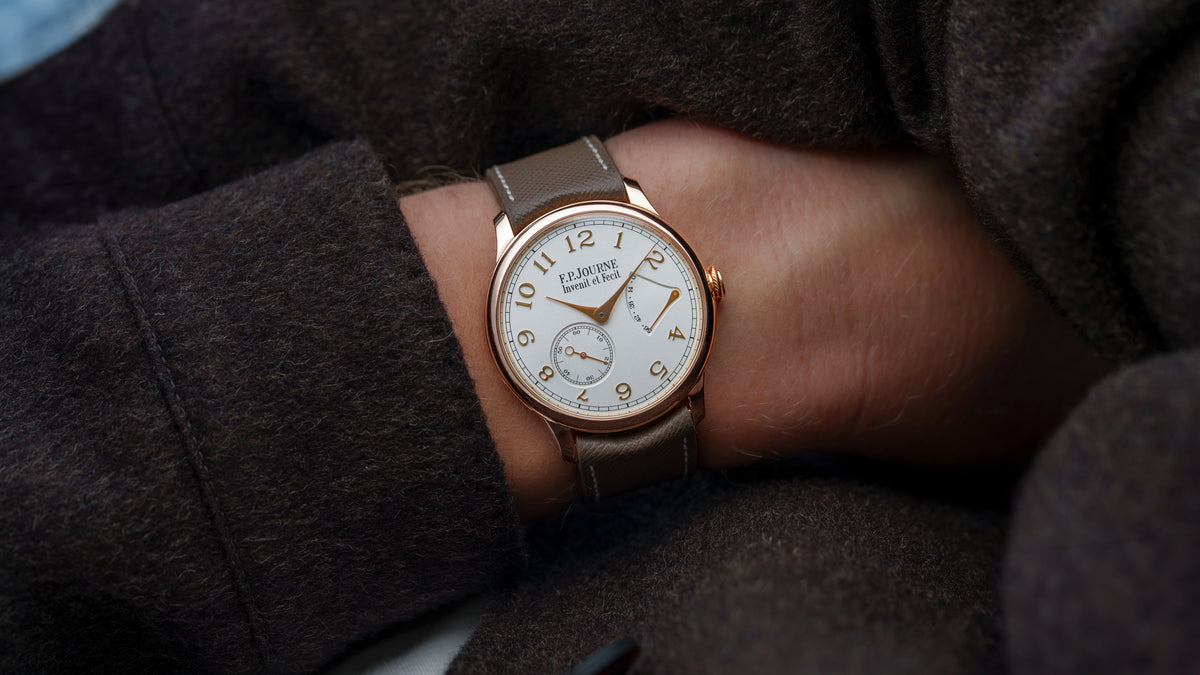 Chronomètre Souverain, 38mm, Pink Gold