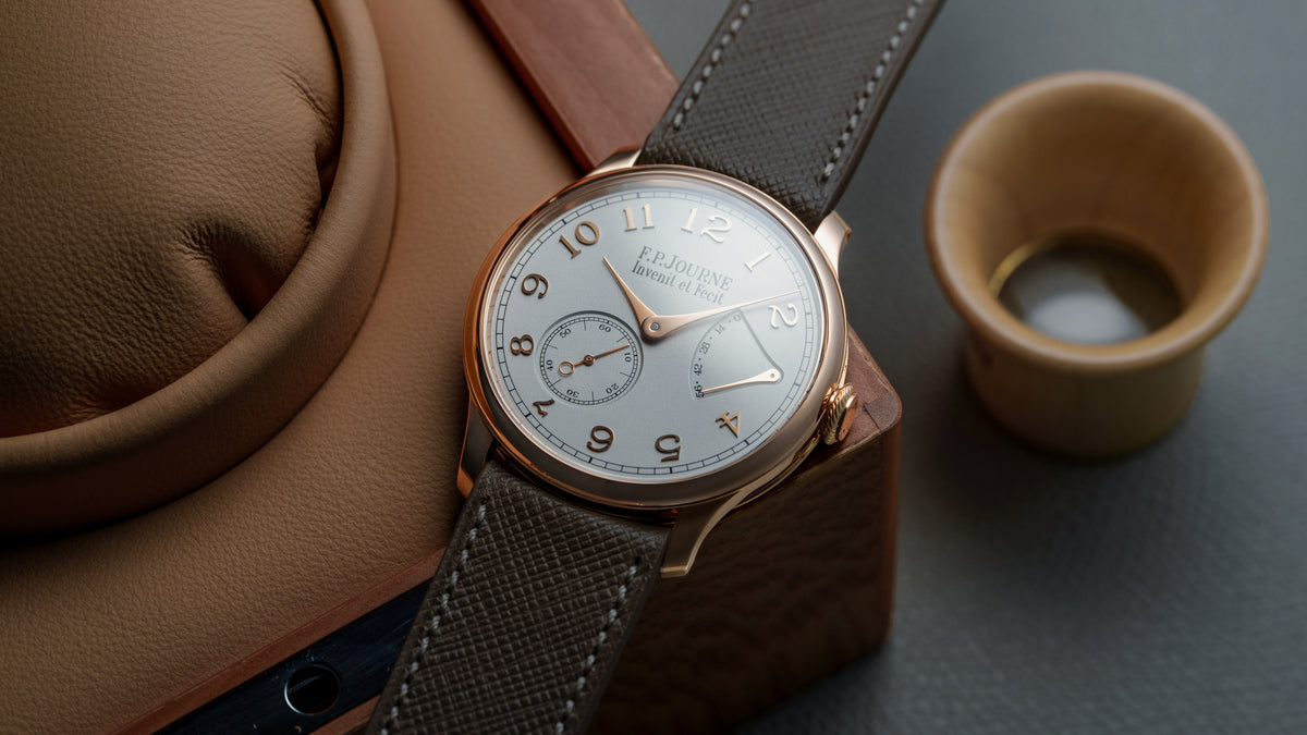 Chronomètre Souverain, 38mm, Pink Gold