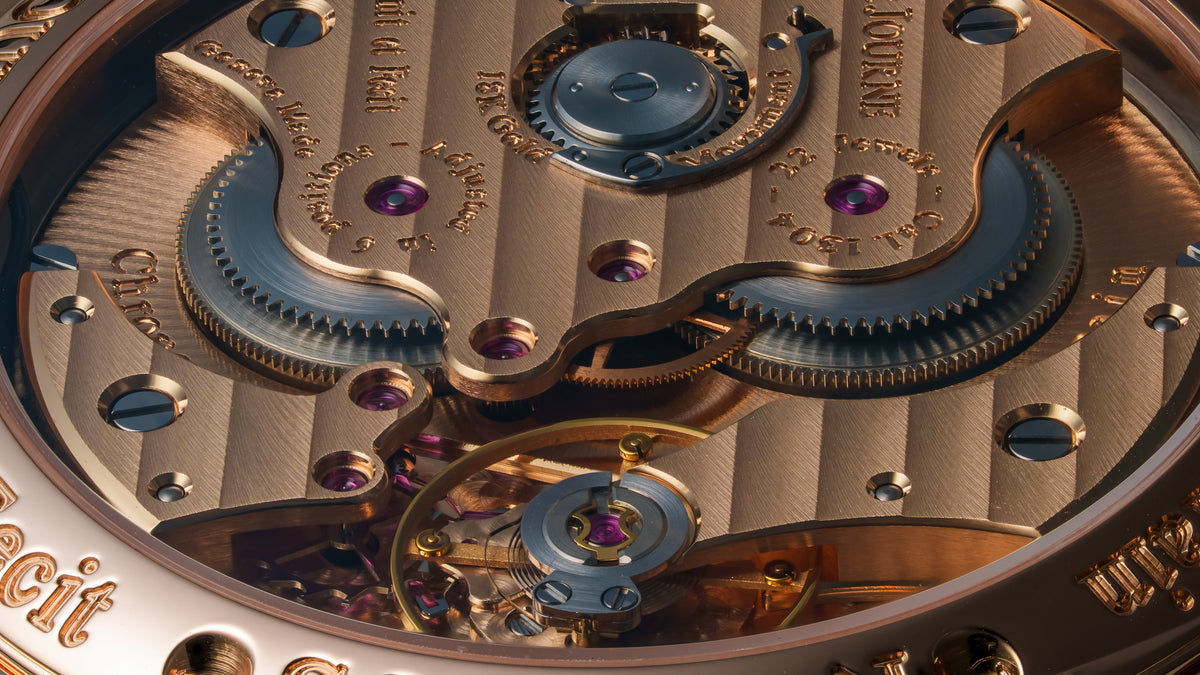 Chronomètre Souverain, 38mm, Pink Gold