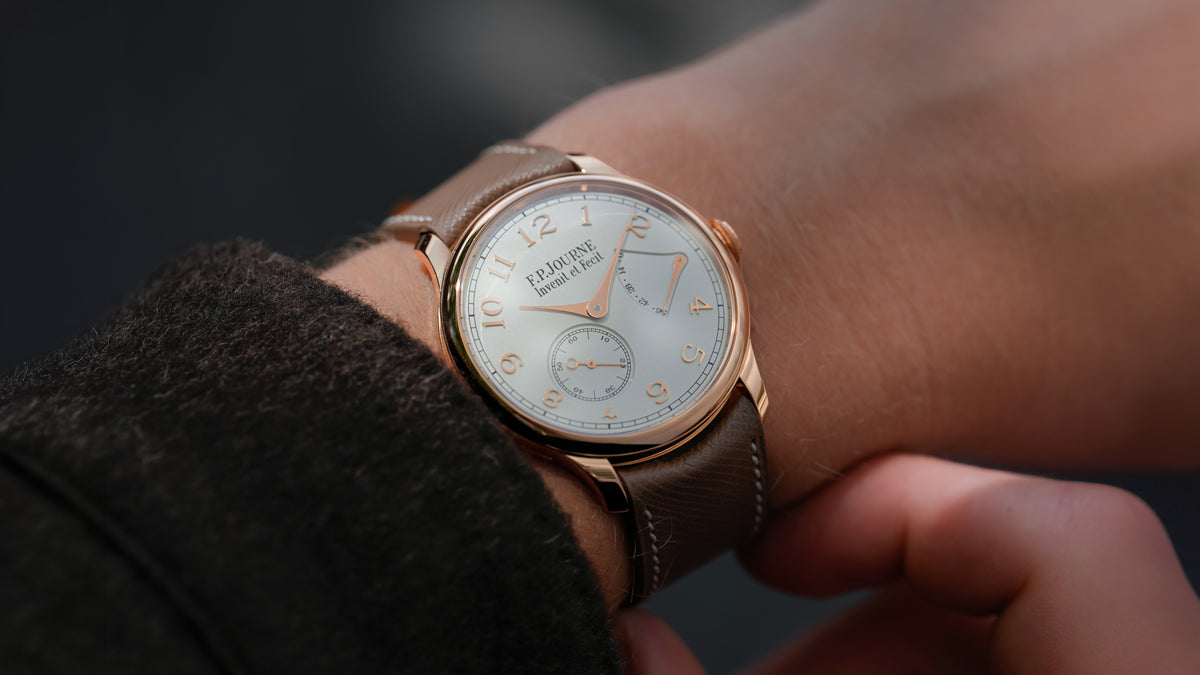 Chronomètre Souverain, 38mm, Pink Gold