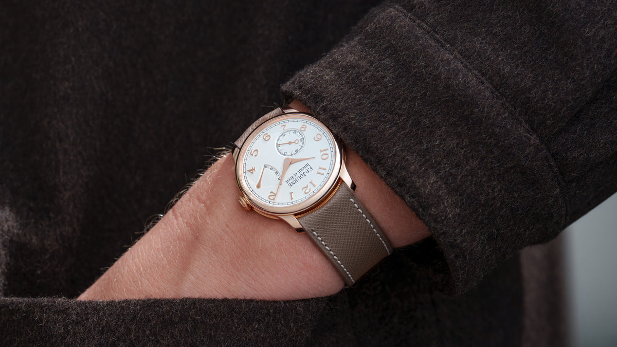 Chronomètre Souverain, 38mm, Pink Gold