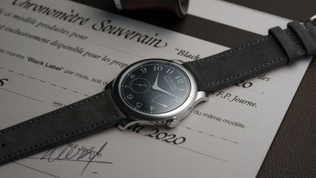 Chonomètre Souverain, Black Label, Platinum