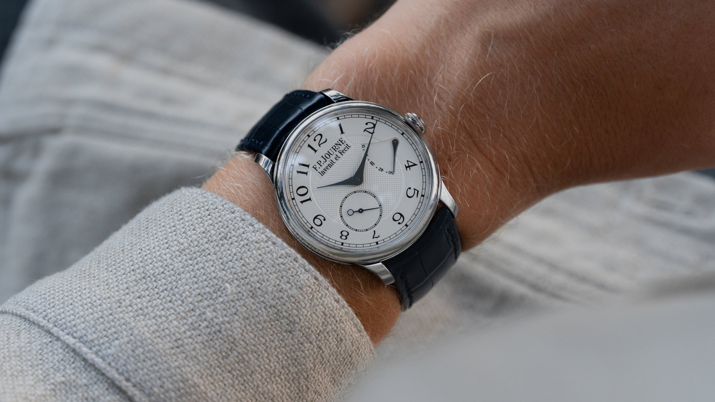 Chronomètre Souverain, 38mm, Platinum