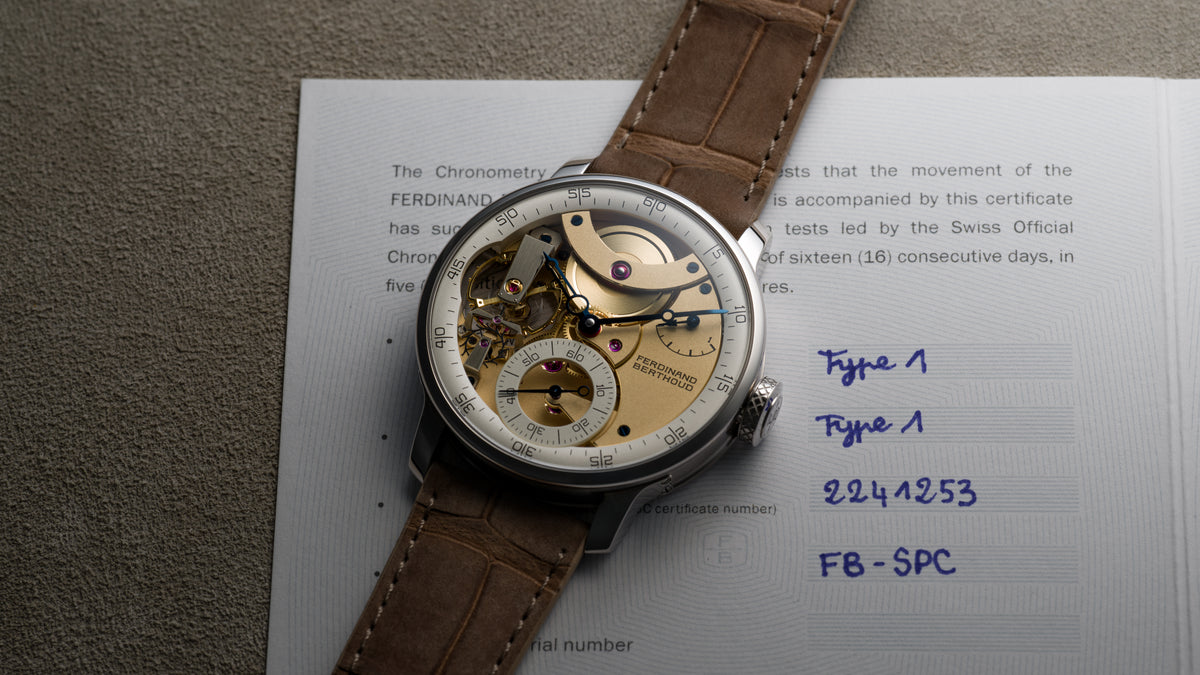 FB 3SPC.1, Chronomètre, White Gold