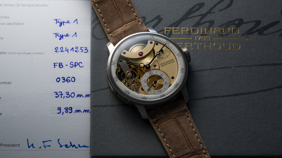 FB 3SPC.1, Chronomètre, White Gold