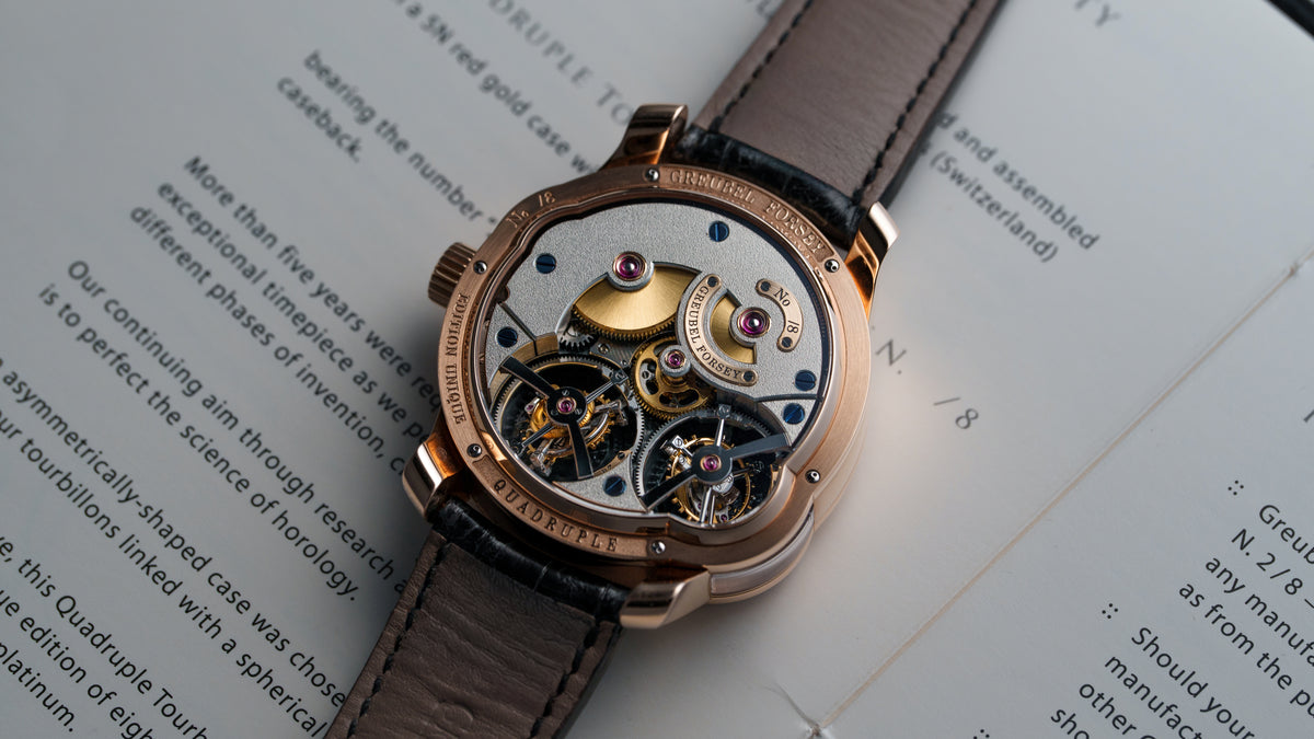 Quadruple Tourbillon Secret, Pink Gold