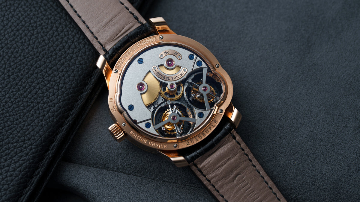 Quadruple Tourbillon Secret, Pink Gold