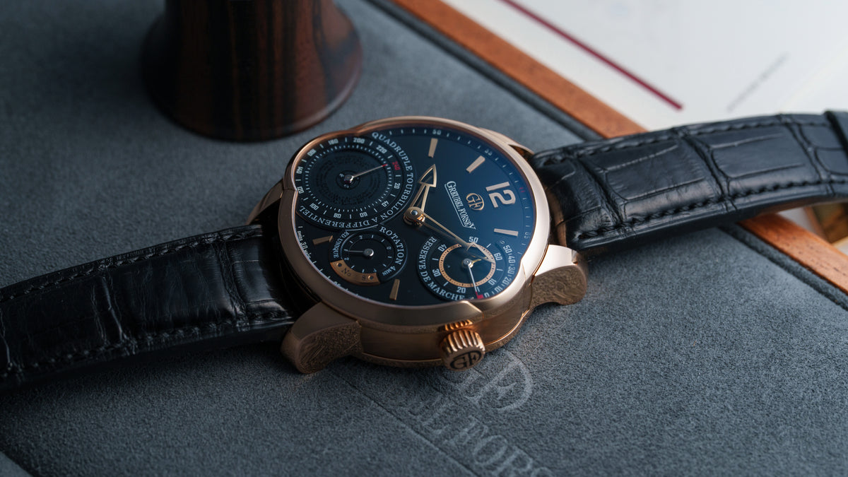 Quadruple Tourbillon Secret, Pink Gold