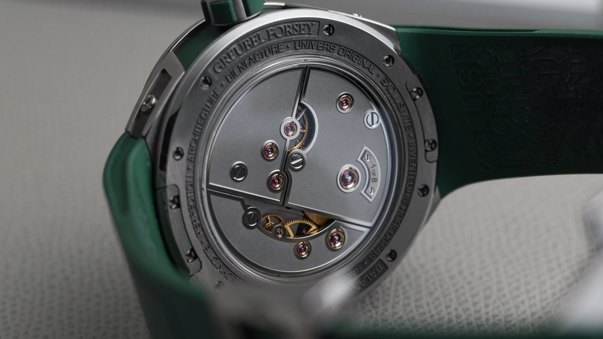 Balancier Convexe S Green, Titanium