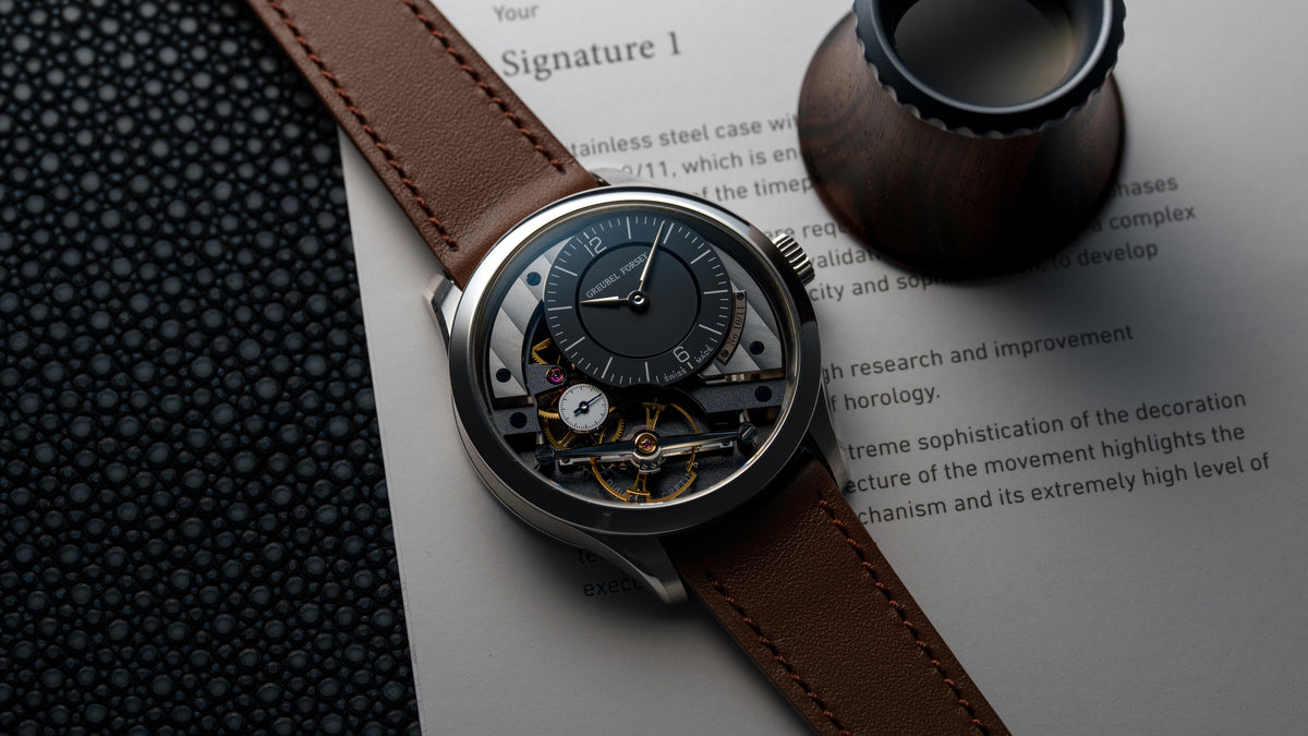 Signature 1, Piece Unique, Steel