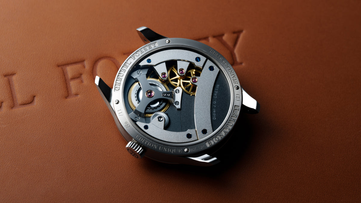 Signature 1, Piece Unique, Steel