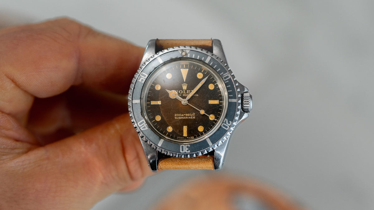 Rolex-Submariner-Tropical-Gilt-Dial-5513