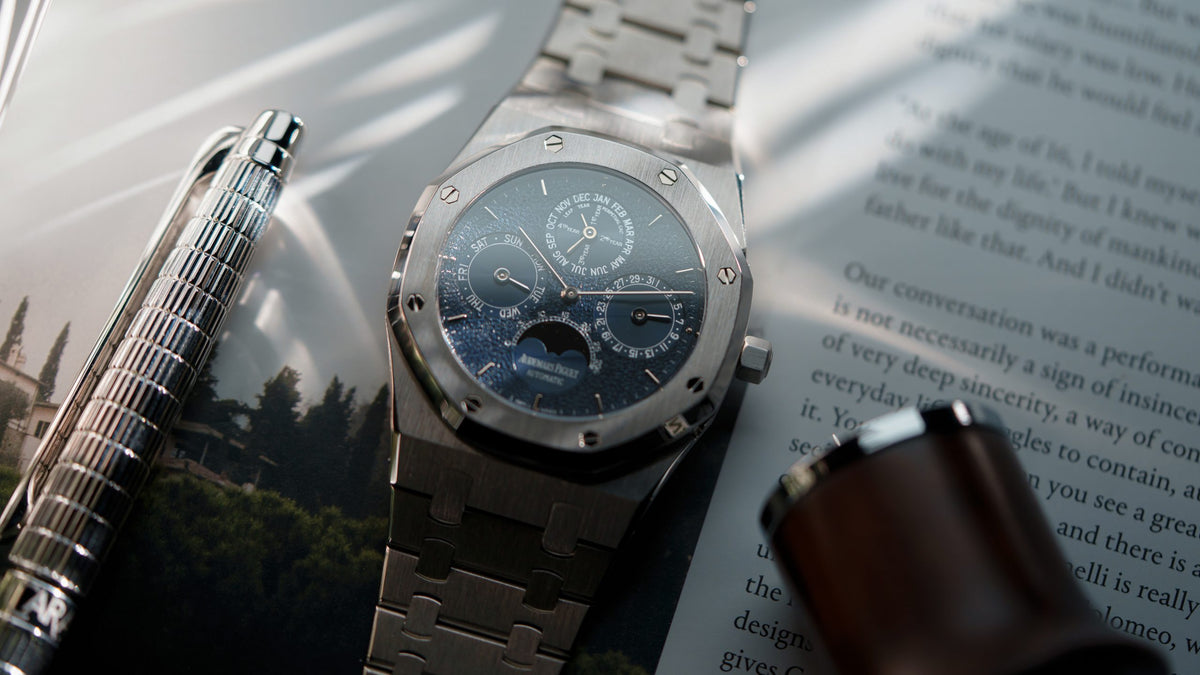 Audemars-Piguet-Tuscan-Dial-Royal-Oak-Perpetual-Calendar-25820PT