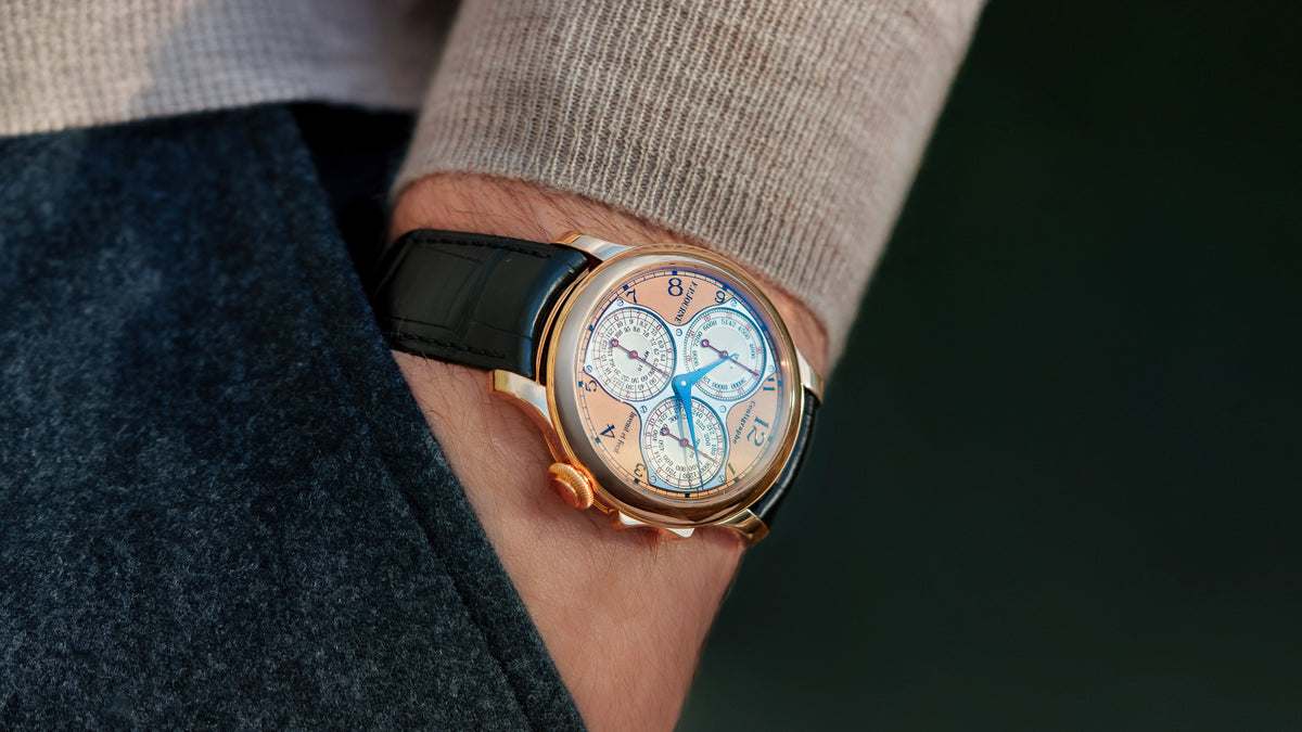 Centigraphe Souverain, Salmon Dial, Pink Gold