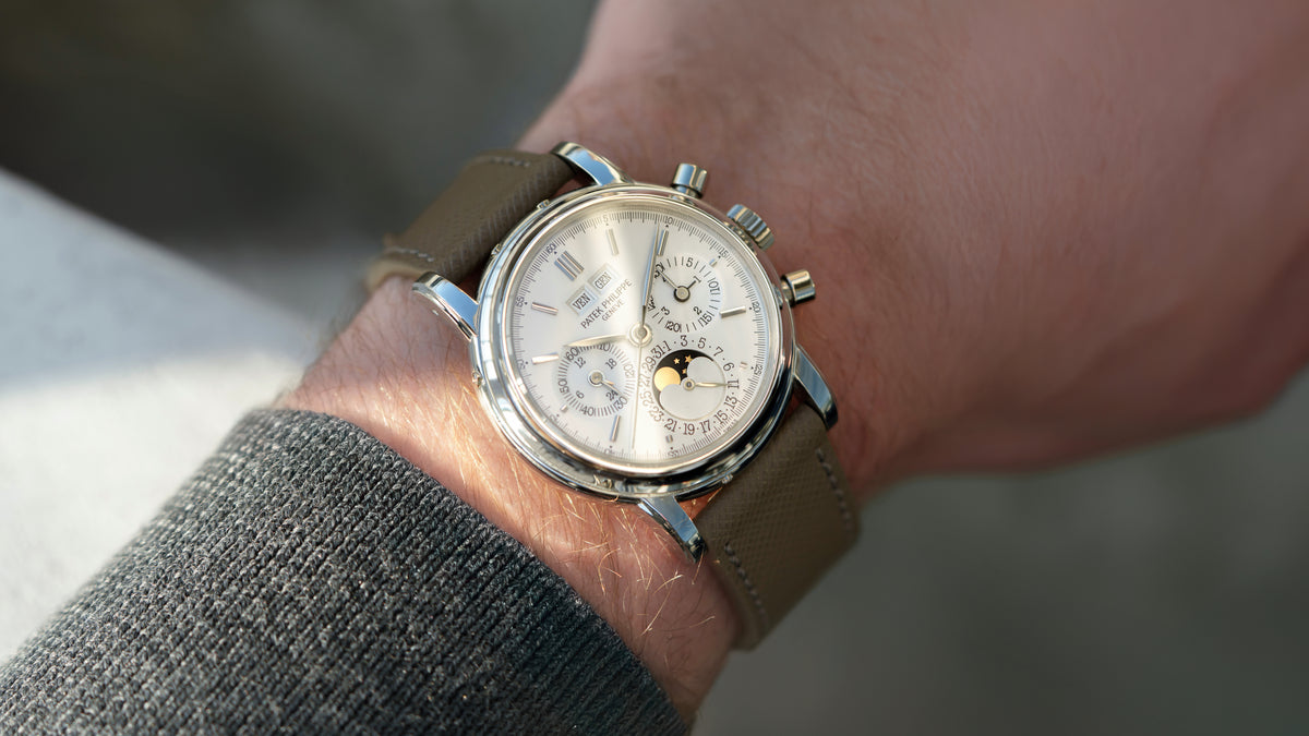 3970EP, Second Series, Perpetual Calendar Chronograph, Platinum