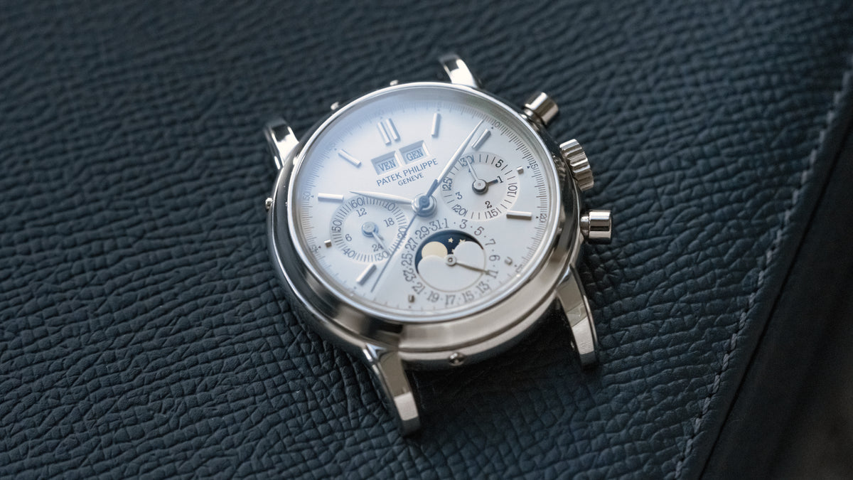 3970EP, Second Series, Perpetual Calendar Chronograph, Platinum