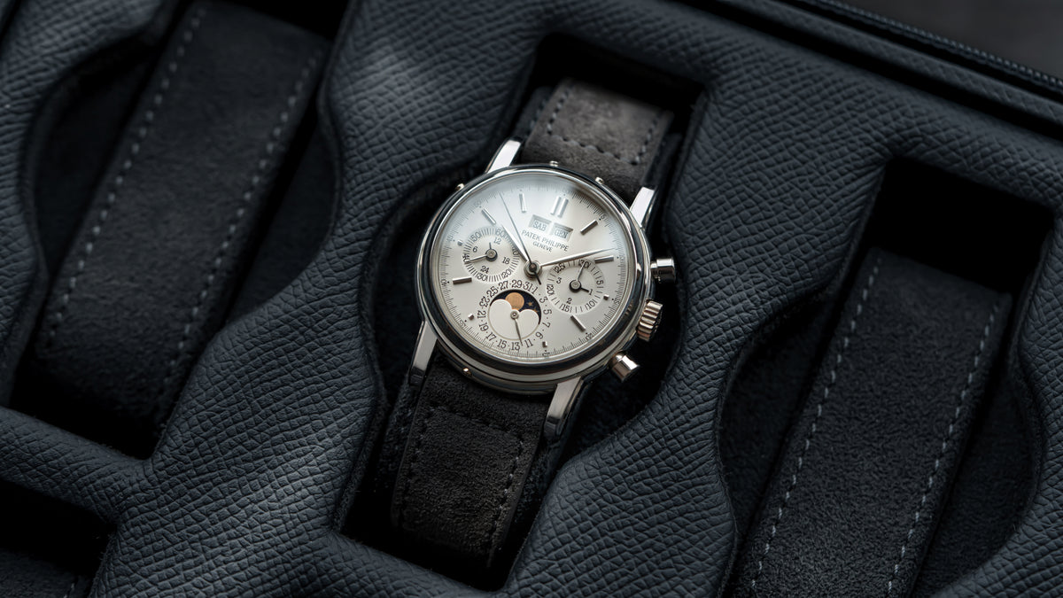 3970EP, Second Series, Perpetual Calendar Chronograph, Platinum