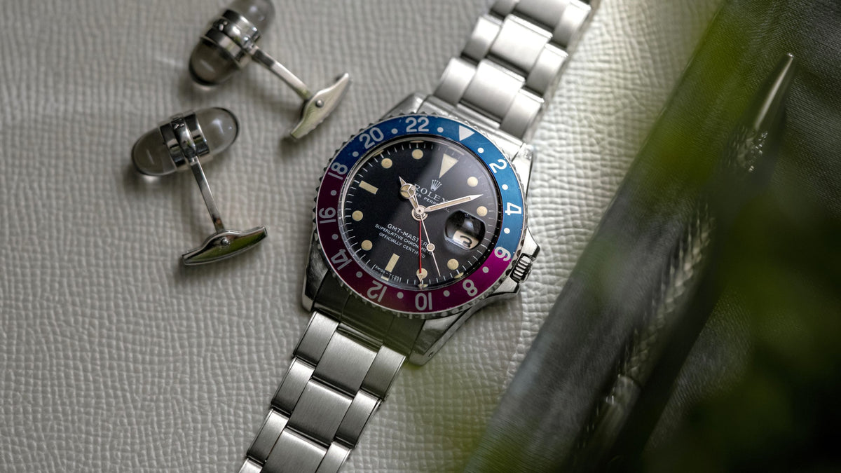 1675, ‘Fuchsia’ GMT-Master, Steel