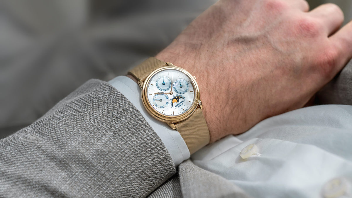 25657OR, Quantième Perpétuel, Mother of Pearl Dial, Pink Gold