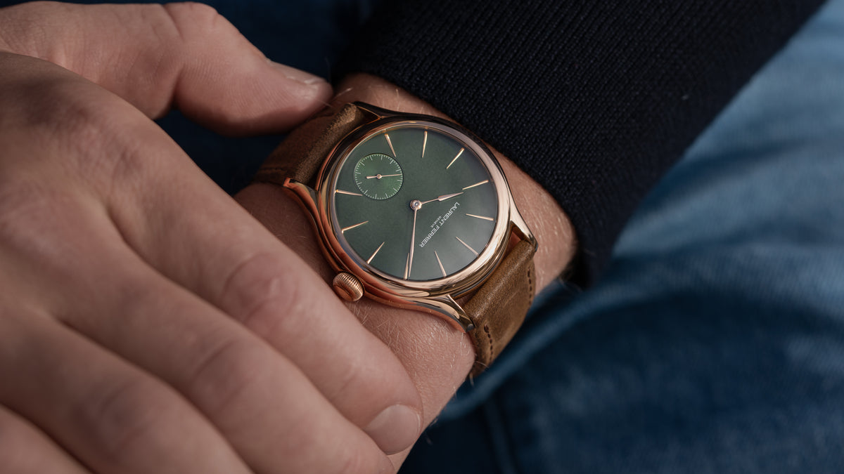 Classic Micro-Rotor Evergreen, Pink Gold