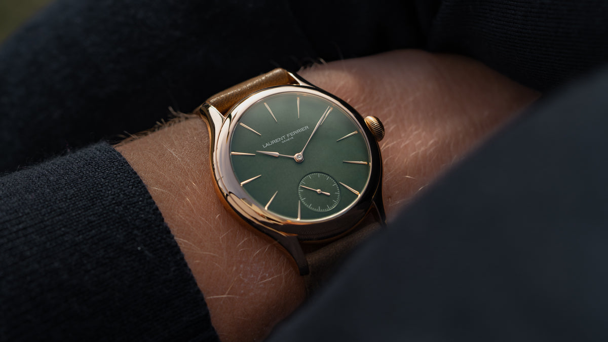 Classic Micro-Rotor Evergreen, Pink Gold