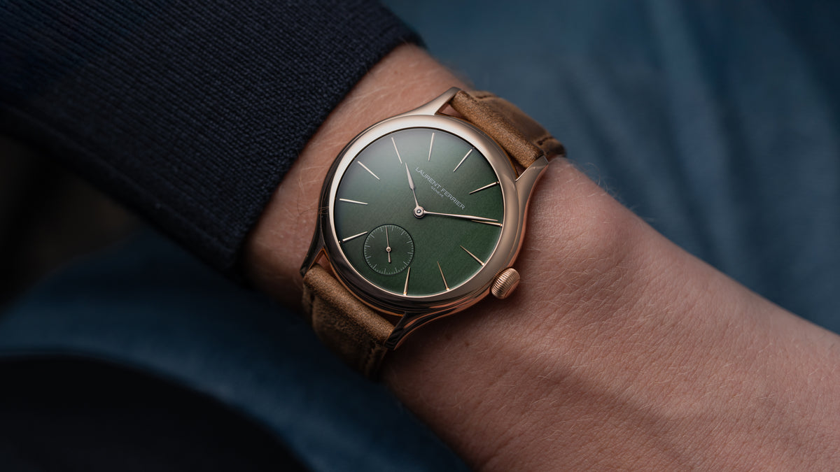 Classic Micro-Rotor Evergreen, Pink Gold