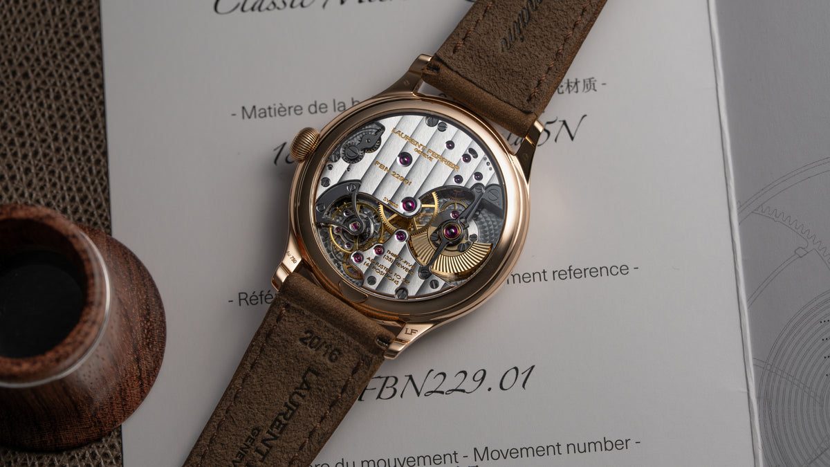 Classic Micro-Rotor Evergreen, Pink Gold