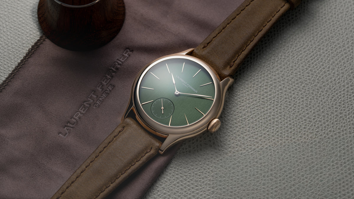 Classic Micro-Rotor Evergreen, Pink Gold