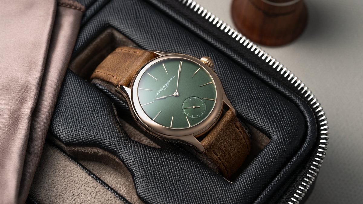 Classic Micro-Rotor Evergreen, Pink Gold