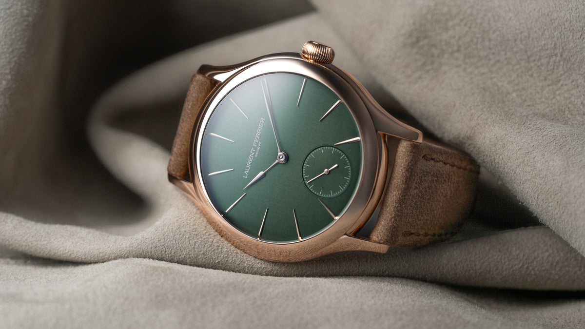 Classic Micro-Rotor Evergreen, Pink Gold