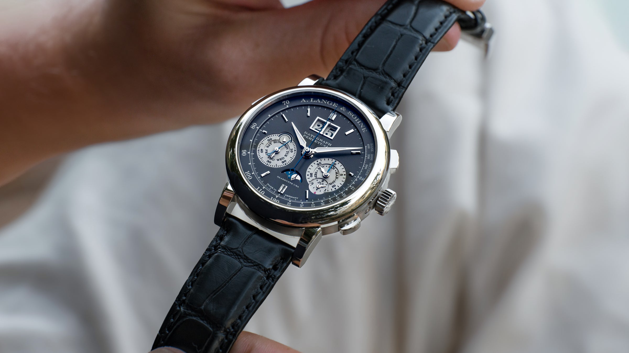 410.038, Datograph Perpetual, White Gold