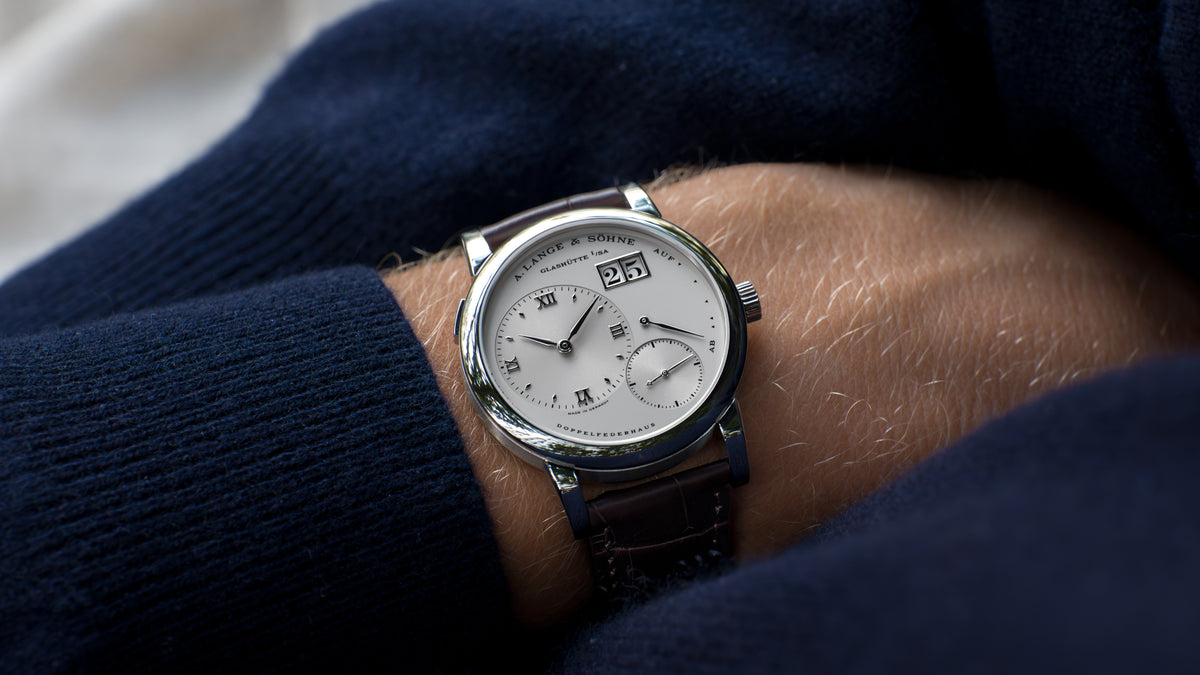 101.005, ‘Stealth’ Lange 1, Solid Caseback, Platinum