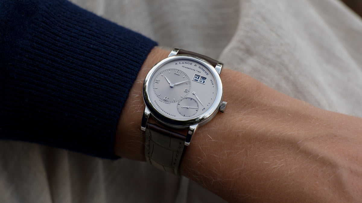 101.005, ‘Stealth’ Lange 1, Solid Caseback, Platinum