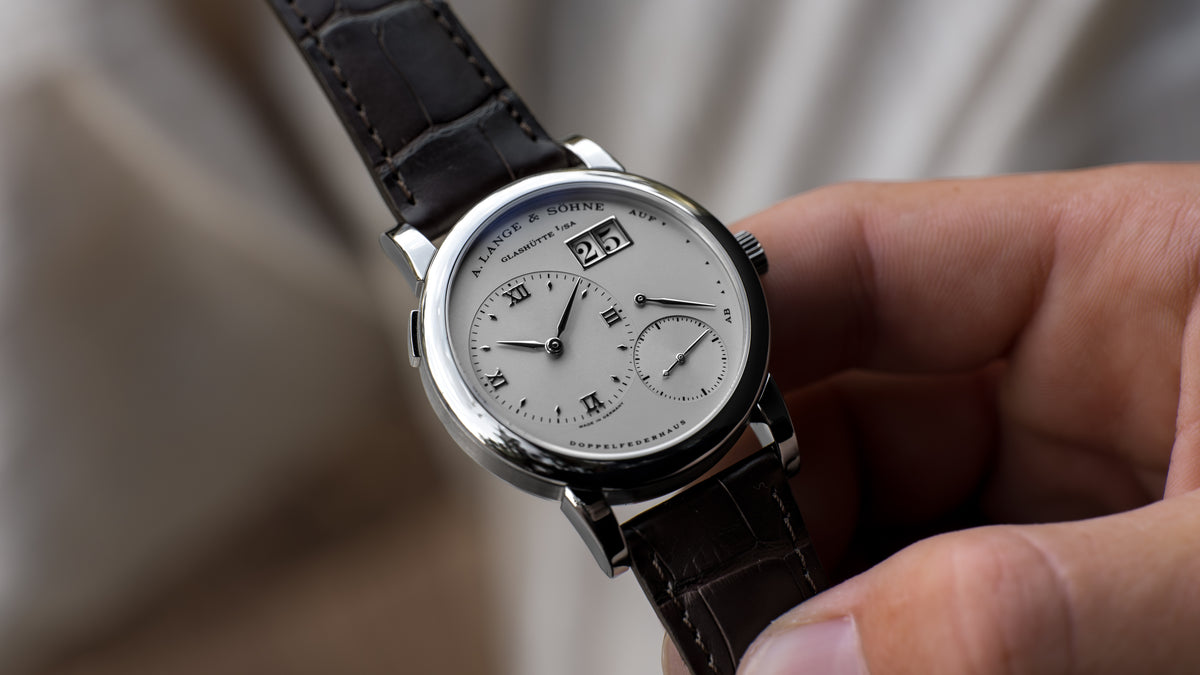 101.005, ‘Stealth’ Lange 1, Solid Caseback, Platinum