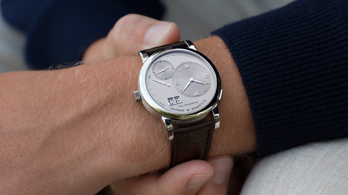 101.005, ‘Stealth’ Lange 1, Solid Caseback, Platinum