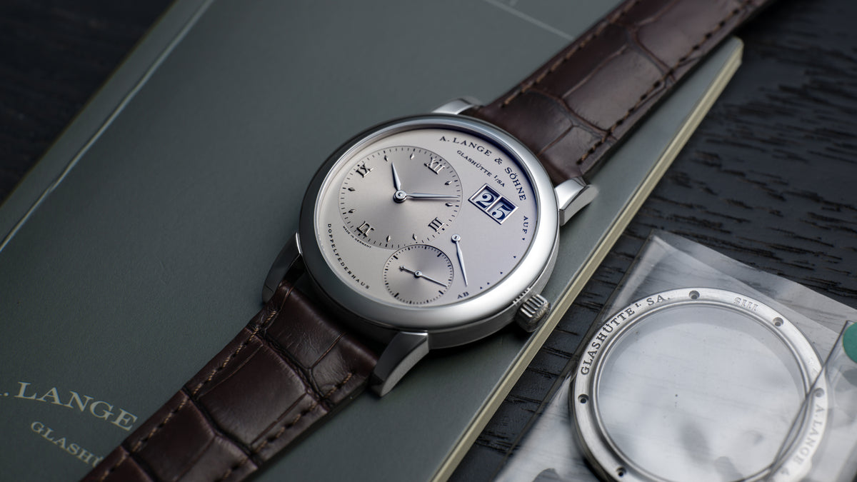 101.005, ‘Stealth’ Lange 1, Solid Caseback, Platinum